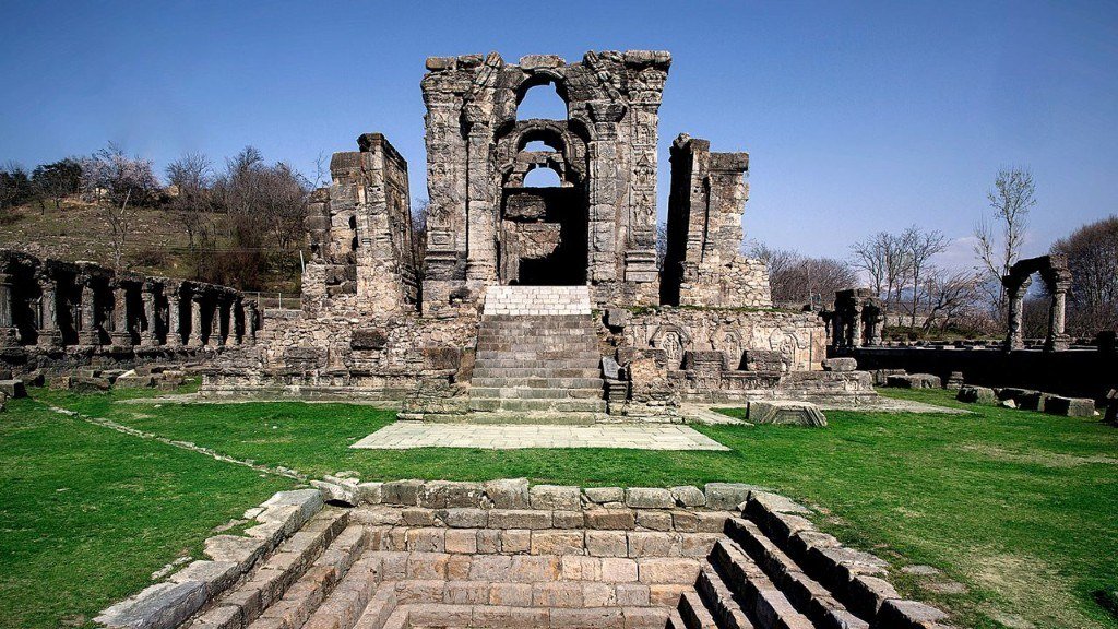 Martand Sun Temple ruins, Kashmir
